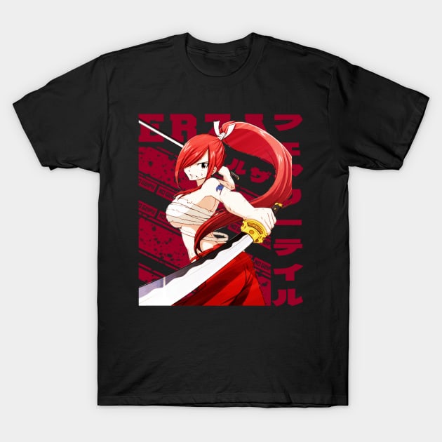 Erza Scarlet T-Shirt by ANIME FANS